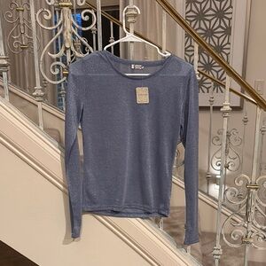 Sparkly Free People Long Sleeve Top